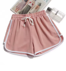 Shorts casuales de verano para hombre y mujer, shorts rectos holgados, elegantes, delgados, transpirables, de pierna ancha, para gimnasio, yoga. - Product Image 5