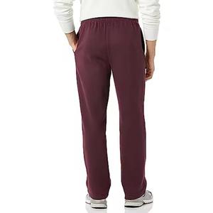 Women's Solid Color Fleece Sweatpants Mid Waist Drawstring Closure Regular Fit Full Length Casual Pants Winter Wear <b>Stretchy</b> - Product Image 4