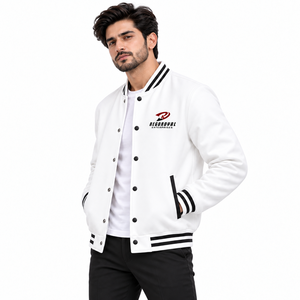 Ropa exterior personalizada y elegante con chaquetas varsity para hombre, con forro suave y estilo moderno para uso diario. - Product Image 5