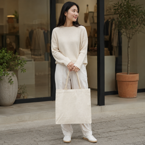 Custom <b>10</b> oz Cotton Canvas Tote Bag 38x36x15cm Reusable Promotional Shopping Giveaway Custom Logo Wholesale OEM ODM Manufacturer - Product Image 3