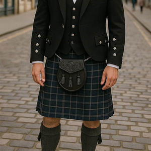 Custom Scottish Celtic Elegant Leather Kilt Sporran Musical Instrument Accessory for <b>Pipe</b> Band Uniforms Highland Accessory - Product Image 1