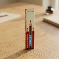 Crayon à mine Vikas HB de qualité export, écriture fluide, crayon en graphite pour étudiants, enseignants et applications professionnelles, en promotion
