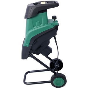 15Amp trituratore elettrico da giardino portatile cippatrice/trituratore a doppia faccia con sistema a lama chiusa automatica cippatrice/trituratore verde - Product Image 5