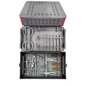 Kit de Instrumentos Quirúrgicos para Cerclaje de Alambre K, Implantes, Fijación Ósea, Herramientas de Cirugía Ortopédica Reutilizables para Perros - Product Image 1