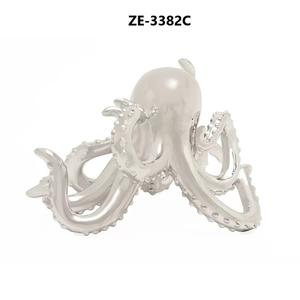 Estatua de Caballo de Metal Chapada en Oro de Lujo para Sala de Estar, Escultura de Flamenco de Metal de Tendencia Mundial, Escultura Moderna Pulida - Product Image 4