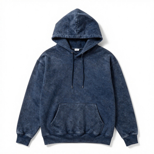 Sudadera con Capucha Unisex de Alta Calidad, Personalizable, Estilo Urbano, Talla Grande para Hombre, 100% Algodón, Diseño Liso - Product Image 5