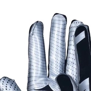 Guantes de Fútbol Americano de Silicona Transpirables y Ligeros de Nuevo Diseño para Hombre - Guantes de Receptor de Invierno Antideslizantes de Dedo Completo - Product Image 5