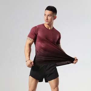 Camisetas de Gimnasio para Hombre, Transpirables, Talla Personalizada, Ecológicas, de Secado Rápido, Antiarrugas, Material Spandex/Poliéster, Corte Regular, Nuevo Stock - Product Image 4