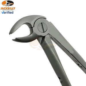 JACKBILLY Forceps d'extraction dentaire manuels allemands de qualité supérieure # Instruments chirurgicaux en acier inoxydable de haute qualité MD4 certifiés CE - Product Image 5