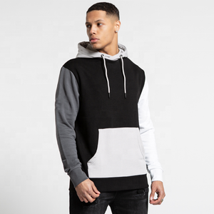 เสื้อฮู้ดฮีฟวี่เวทขนาดใหญ่แบบสบาย ๆ คุณภาพสูงพัฟพิมพ์โลโก้เสื้อฮู้ดแบบกําหนดเองสําหรับผู้ชาย - Product Image 1