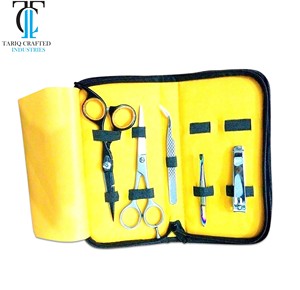 Kit de manucure en gros avec coupe-ongles, ciseaux et outils pour cuticules en acier inoxydable - Product Image 2