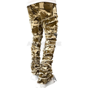 Pantalones Casuales Ligeros de Lona Hechos a Medida al por Mayor para Hombres Adultos, Alta Calidad, 100% Algodón, Ecológicos, Diseño Único - Product Image 5
