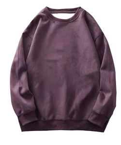 Sweat-shirt décontracté ample à capuche pour homme, 100 % coton, anti-boulochage, épais, de haute qualité, collection Printemps, vente en gros - Product Image 6