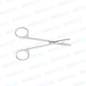 Instrumento quirúrgico de sutura, tijera recta y delicada, S/B, 5 pulgadas - Product Image 4