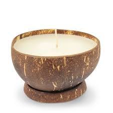 Bougie en Coque de Noix de Coco Premium – Parfumée, Réutilisable, Cire Naturelle, Écologique & Durable // Mr.Tom - Product Image 2