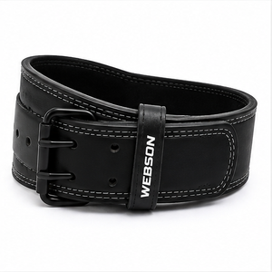 Ceinture de musculation réglable la plus vendue, confortable, en cuir durable avec boucle en acier, logo personnalisable, prix abordable - Product Image 5