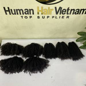 Extensions de cheveux humains vierges, cuticules alignées, couleur naturelle, vente en gros, - Product Image 6