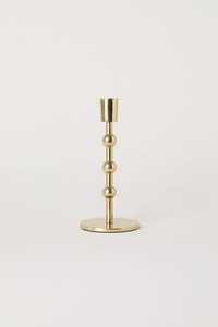 ชุดเชิงเทียนทองเหลืองดีไซน์เกลียวสำหรับตกแต่งบ้าน พร้อมของตกแต่งบ้าน - Product Image 1