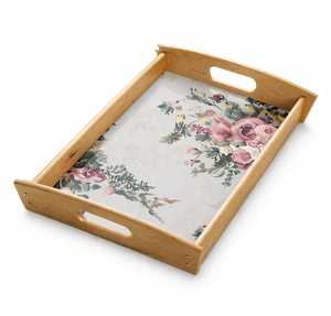 Juego de Bandejas Decorativas de Lujo en Dorado con Tazones y Asa, Bandeja Metálica para Servir Frutos Secos y Regalos - Product Image 6