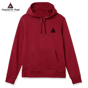 เสื้อฮู้ดดี้ผู้ชายไซส์ใหญ่ ผ้าคอตตอนหนานุ่ม ผสมผสานผ้าฝ้าย สำหรับฤดูหนาว สีพื้น ระบายอากาศได้ดี รับผลิตแบบ OEM - Product Image 1