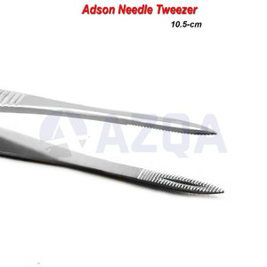 Pinzas Adson de Acero Inoxidable, Pinzas de Microcirugía de Primera Calidad, Instrumento Dental de Precisión - Product Image 5