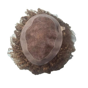 Prótesis Capilar de Cabello Humano Remy Indio con Rizos Kinky para Hombre, Base Mono - TAZ HAIR BANGLADESH - Product Image 1