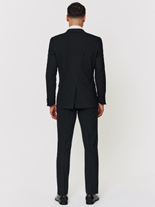 Fashionable men's and Women's Spring Autumn Office Casual Two Piece <b>Set</b> Solid Color Suit Coat <b>Blazer</b> Pants Button for Work - Product Image 2