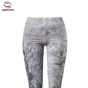 Leggings de sport pour femmes à taille haute, confortables et antibactériens, vente en gros du fabricant, taille personnalisée - Product Image 6