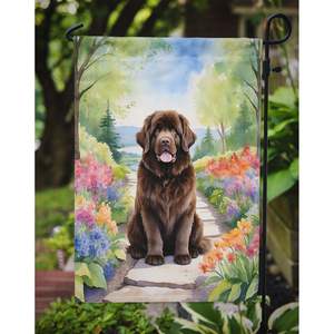 Terre-Neuve printemps chemin multicolore jardin drapeau boîte aux lettres décoratif cour drapeau bannière pour Patio oeuvre pour parterres de fleurs - Product Image 3