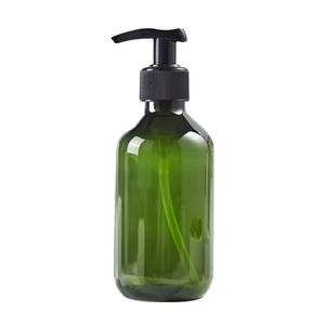Free Samples Custom 310ml 500ml PET Plastic Boston Shampoo <b>Bottle</b> with <b>Pump</b> Vietnam Manufactory Cylinder Shape - Product Image 1