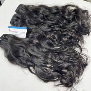 Vente du Nouvel An, extensions de cheveux naturels ondulés non traités, sans nœuds, sans perte, cheveux vierges, fournisseur de cheveux vietnamiens - Product Image 5