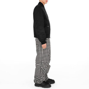Chaqueta Bomber con Capucha para Hombre, con Ribete de Cuero Sintético, Cuello Alto, Tela de Lona, Transpirable y Ecológica, Diseño Urbano - Product Image 4