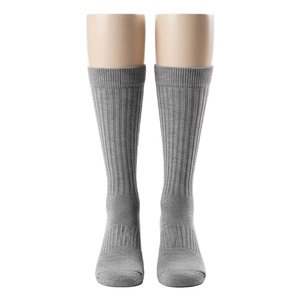 Calcetines deportivos tejidos de algodón transpirable sudor calcetines cómodos duraderos para hombres mujeres gimnasio correr 2026 - Product Image 1