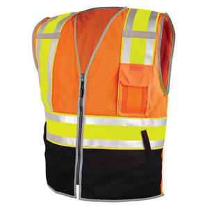 Chaleco de Seguridad Reflectante Personalizado de Alta Visibilidad, Transpirable, con Múltiples Bolsillos, para Deportes al Aire Libre, Correr, Trabajo, Construcción, para Hombre - Product Image 6