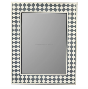 Cadre photo en bois de haute qualité, artisanal, avec incrustations de os, pour la décoration - Product Image 6