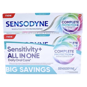 Sensodyne Protection Complète Menthe Fraîche/ Souffle Frais 3 x 100g Menthe Fraîche - Product Image 1