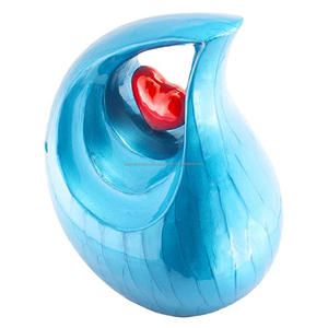 กล่องใส่เถ้ากระดูกทำจากไม้รูปทรงโกศสำหรับใส่เถ้ากระดูกสไตล์อเมริกันสำหรับโอกาสที่ระลึก - Product Image 6