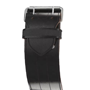 New Arrival FITME SPORTS 13mm Thick Adjustable Non-Slip Unisex Weightlifting Back Support Leather <b>Belt</b> with Customized Packaging - Product Image 3