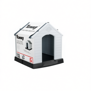 Caseta para Perros Tommy para Exteriores, 105x96x98.5cm, Casa de Plástico para Mascotas - Product Image 1