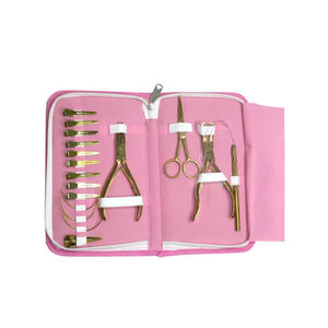 Kit de Herramientas Profesionales para Extensiones de Cabello y Micro Links en Color Sólido Único, Diseño Personalizado - Product Image 1