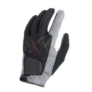 Guantes de Golf de Piel de Cordero de Alta Calidad, Color Negro Suave, para Mano Izquierda, de Lujo, Transpirables, con Logotipo Personalizado, para Todo Tipo de Clima - Product Image 3