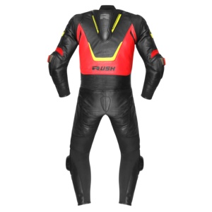 Rushmoto Sports Men's Leather Racing Suits-Plus Size Breathable Waterproof Anti-UV Full Sleeve Motorcycle Protective Gear for - Product Image 3