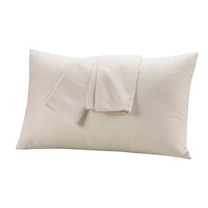Taie d'oreiller en coton de haute qualité, douce et respirante, style hôtel, blanche, pour hôtel - Product Image 1