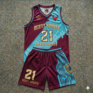 Camiseta de Baloncesto Personalizada con Nombre y Número del Equipo, Estilo Americano, para Hombre, Ideal para Academias de Baloncesto - Product Image 5