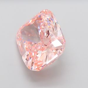 Diamante Cultivado en Laboratorio Jk Creation CVD, Color Naranja Rosado Intenso, Corte Cojín Alargado, Elaborado por Expertos, Certificado IGI ADK 311 - Product Image 2
