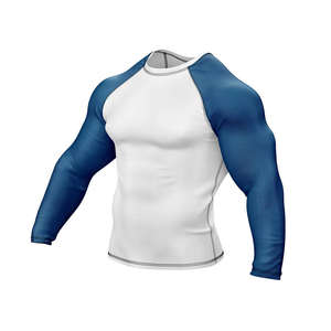 Rashguard uni à manches longues de qualité supérieure pour hommes, nouvelle arrivée, respirant et élégant - Product Image 2