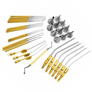 ชุดเครื่องมือผ่าตัดหู 34 ชิ้น ชุดอุปกรณ์ผ่าตัดหู คอ จมูก ทำจากสแตนเลส - Product Image 4