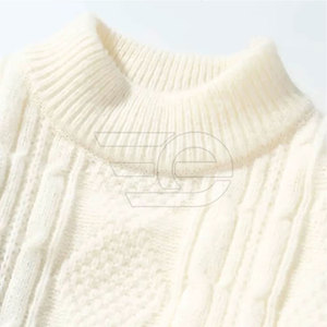 Pulls pour hommes, pull tricoté décontracté et chaud à manches longues, col rond, doux, léger et confortable, vêtements d'hiver pour hommes - Product Image 3
