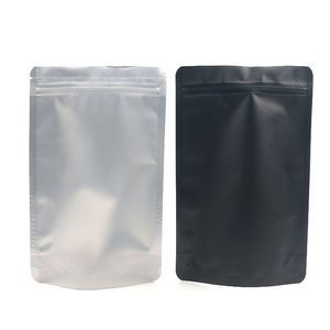 Bolsas de Embalaje Personalizadas Negras con Cierre de Cremallera, Bolsas Mate para Almacenamiento de Alimentos, Bolsas para Empacar Café al por Mayor - Product Image 2