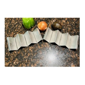 Heavy Duty Stainless Steel Taco Holder Stand Metal W-Shape Shell <b>Tray</b> Serving Rack For Restaurant Kitchen Hotel Commercial Use - Product Image 5